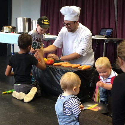 Pots and Pans, Peppers and Carrots