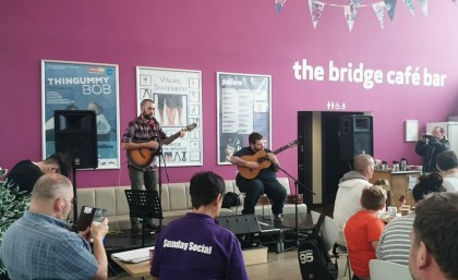Easterhouse Conversations Drew Wright and RM Hubbert