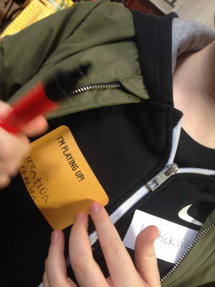 Creation Station and The Old Woman Who Did Not Like Art